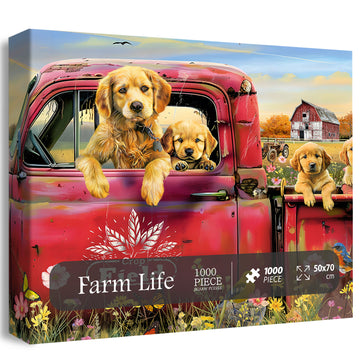Farm Life Jigsaw Puzzle 1000 pezzi